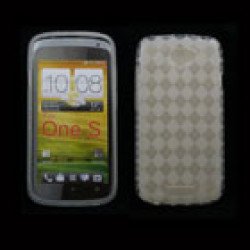 TPU Gel Case for HTC One S (Clear)
